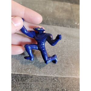 McDonald's 2011 blue robot alien toy figure Mini